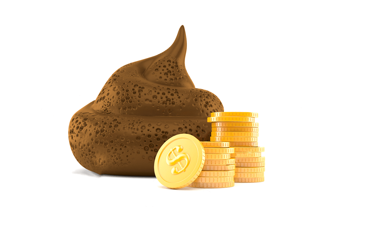 where can i sell my poop for money Wolfionaire