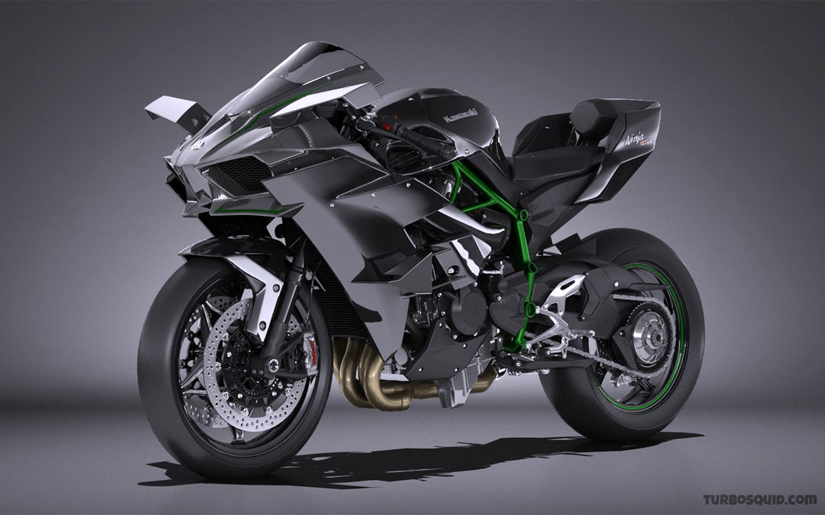 Kawasaki Ninja H2R – $50,000 Most Expensive Motorbikes