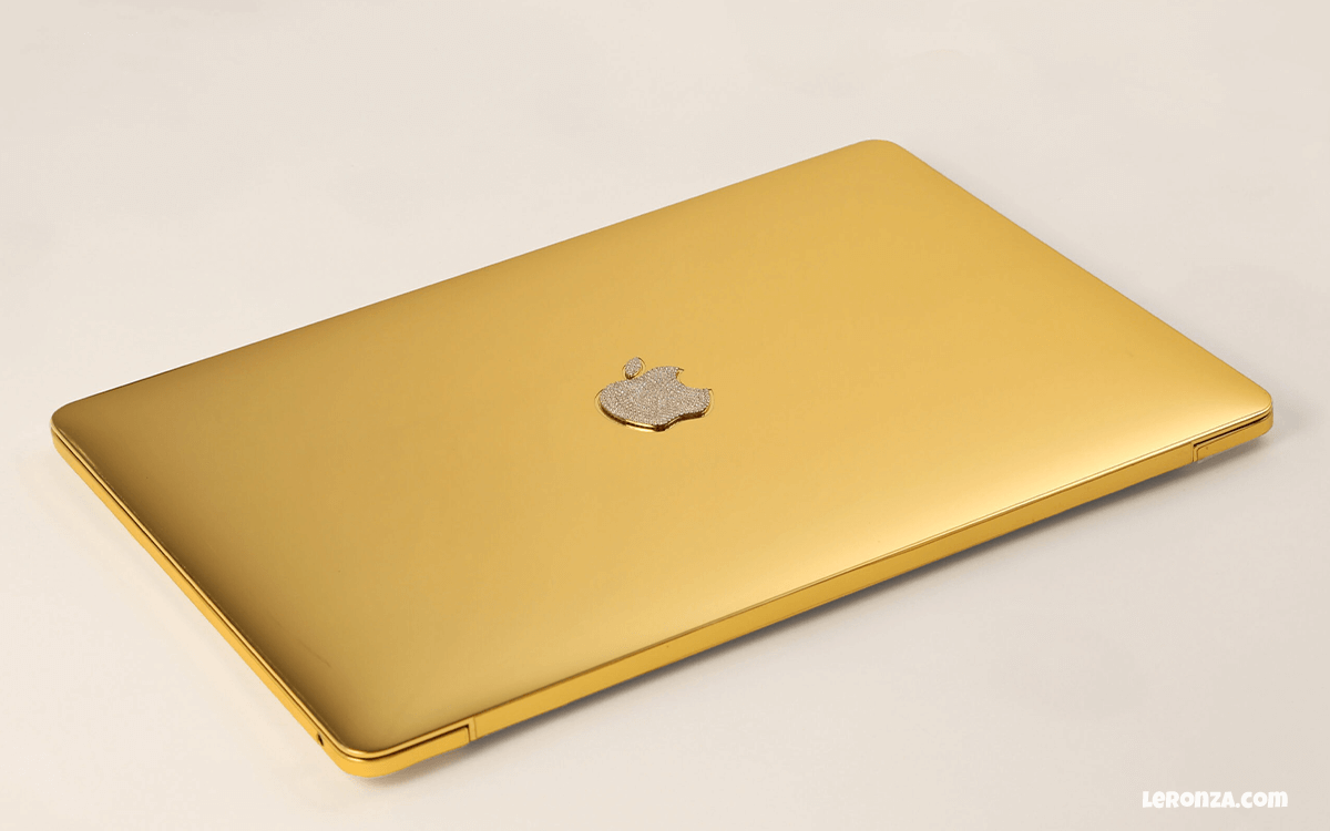 MacBook Pro 24 Karat Gold – $30,000 Most Expensive Laptops