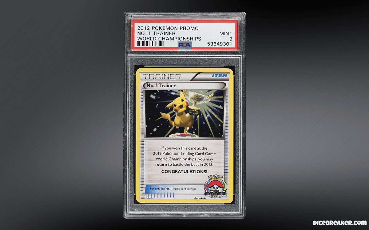No. 1 Trianer Promo Card ($70,000) Most Expensive Pokémon Cards