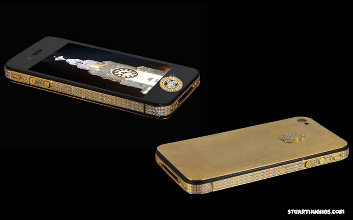 Stuart Hughes iPhone 4s Elite Gold – $9.4 Million most expensive phones