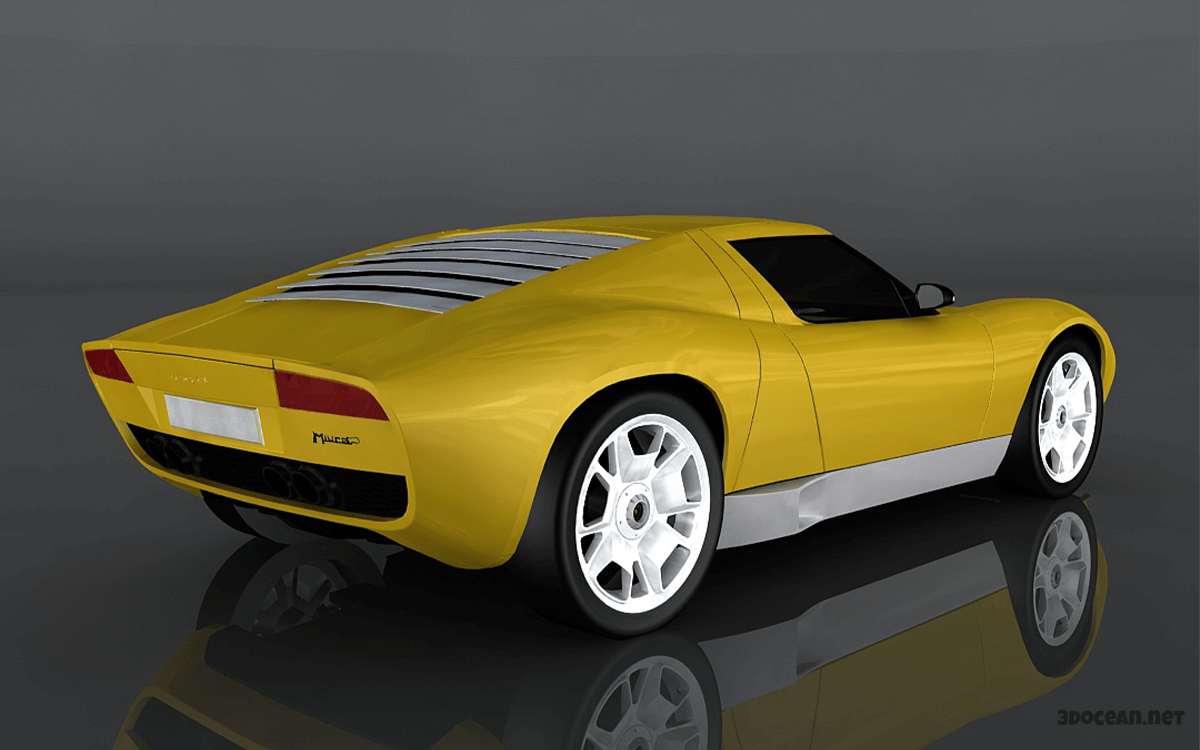 Miura Concept ($3 million) - Most Expensive Lamborghinis in the Wolrd