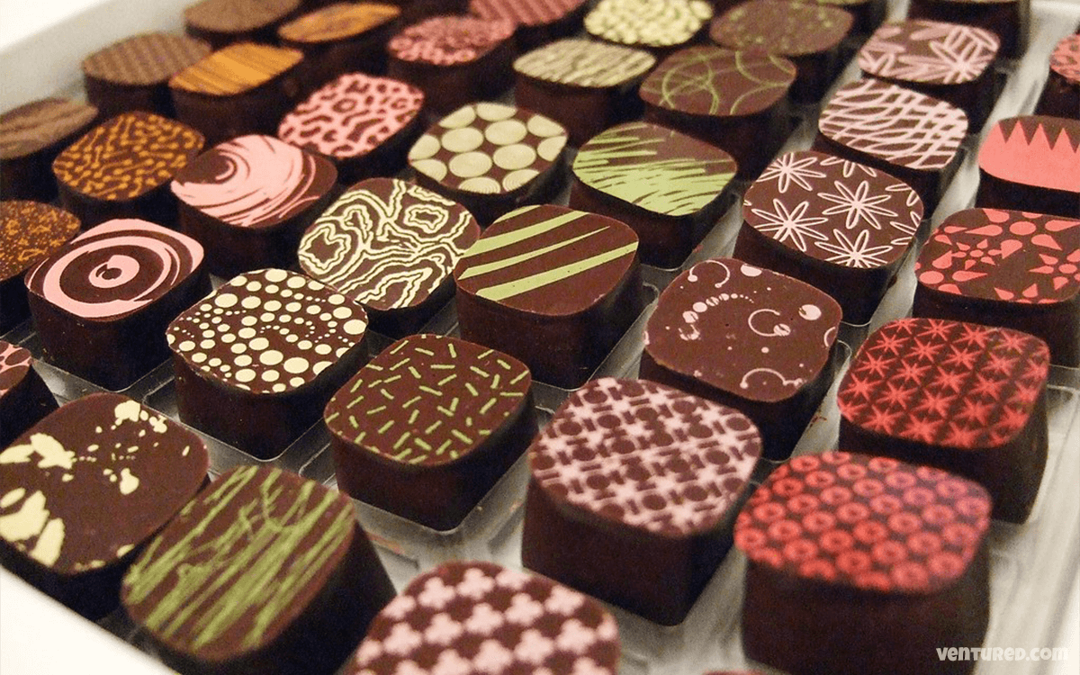 Richart Chocolates Price $166 for an 81-piece box