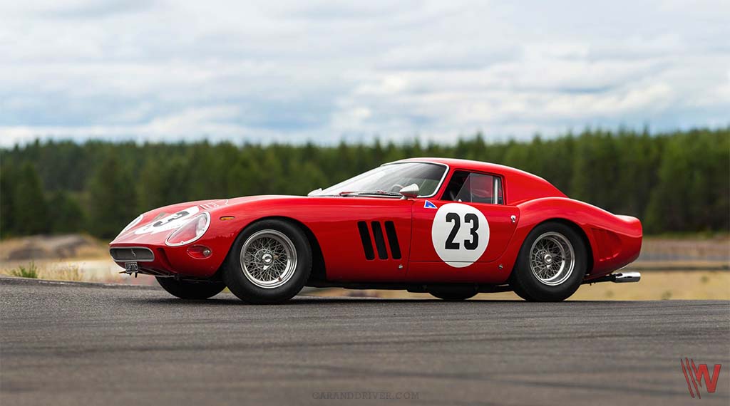 1962 Ferrari 250 GTO (Estimated Worth $39.6 Million)
