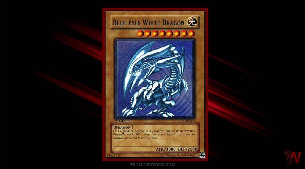 First Edition Blue-Eyed White Dragon (Est. Value $5,600)