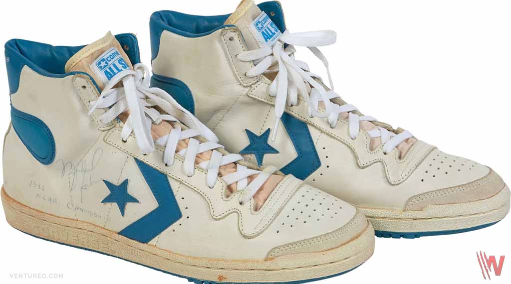 17. Converse Fastbreak (Worn by Michael Jordan) - Most Expensive Shoes In The World Ever Sold