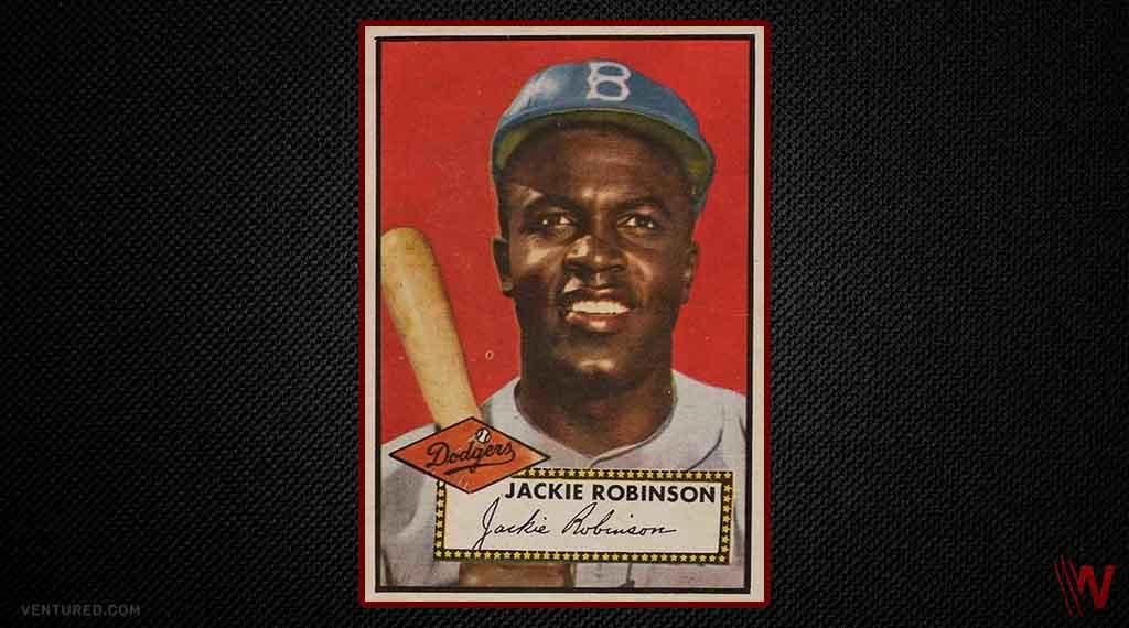 19. 1952 Topps #312 Jackie Robinson (PSA 9) - Most Expensive Sports Cards Ever Sold