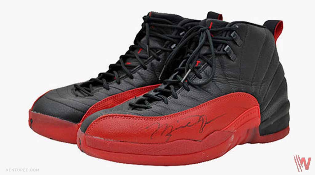 20. Air Jordan 12 Flu Games - Most Expensive Shoes In The World Ever Sold