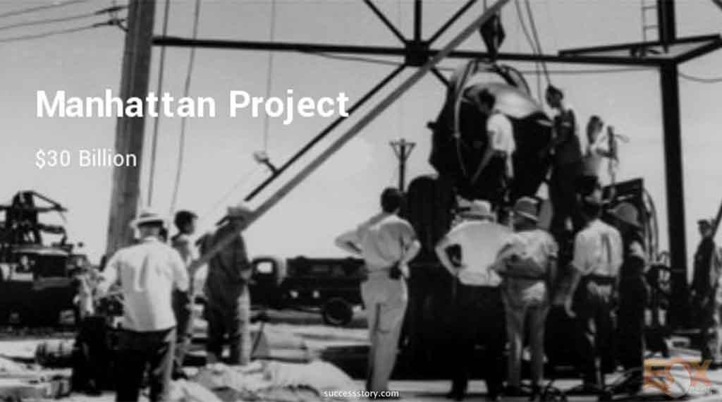 4. Manhattan Project - $30 Billion - World's Most Expensive Scientific Experiments