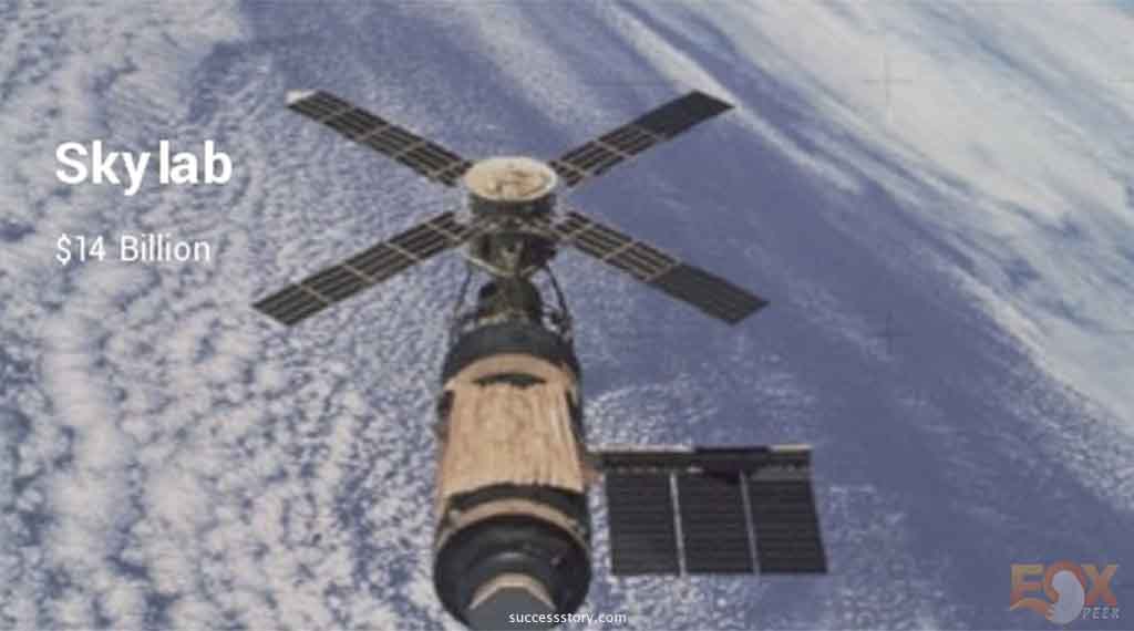 6. Skylab- $14 Billion - World's Most Expensive Scientific Experiments