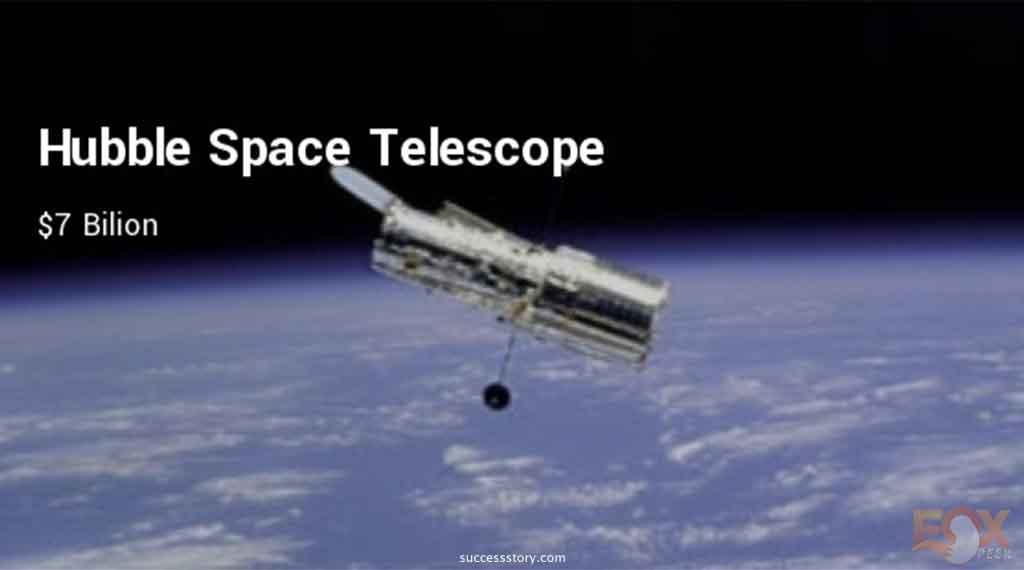 7. Hubble Space Telescope-$7 Billion - World's Most Expensive Scientific Experiments