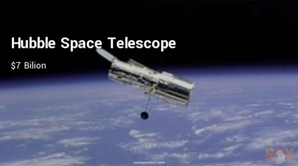 The World'S Most Expensive Scientific Experiments 7. Hubble Space Telescope-$7 Billion - World's Most Expensive Scientific Experiments