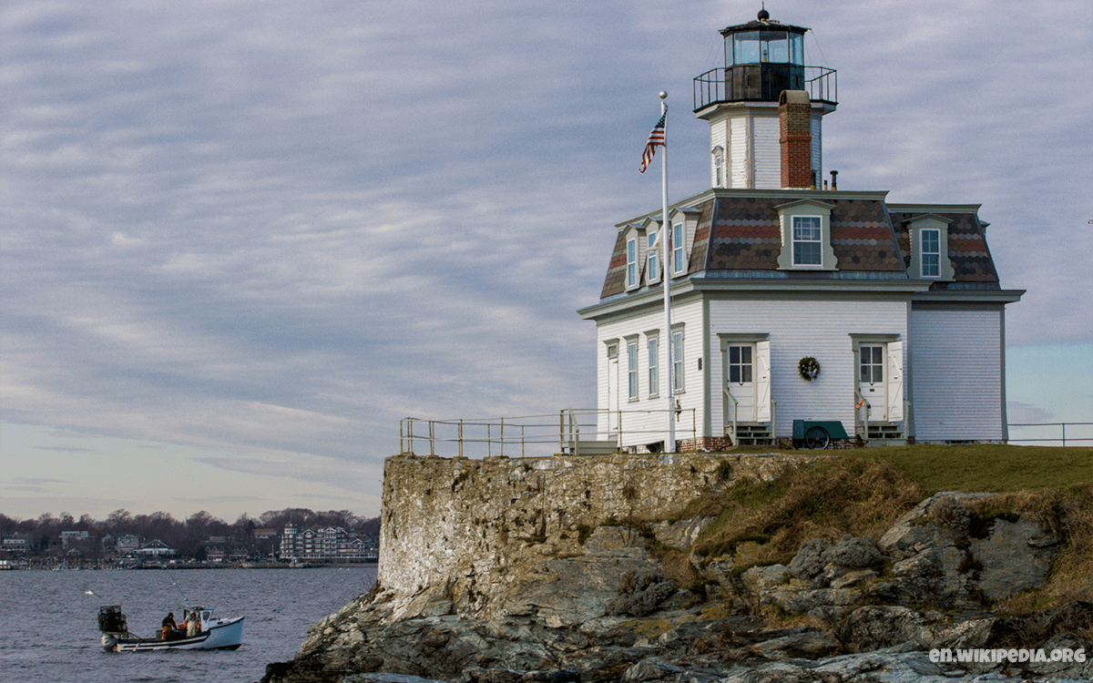 Rose Island Lighthouse Rhode Island, United States - 10 Amazing Lighthouses You Can Rent