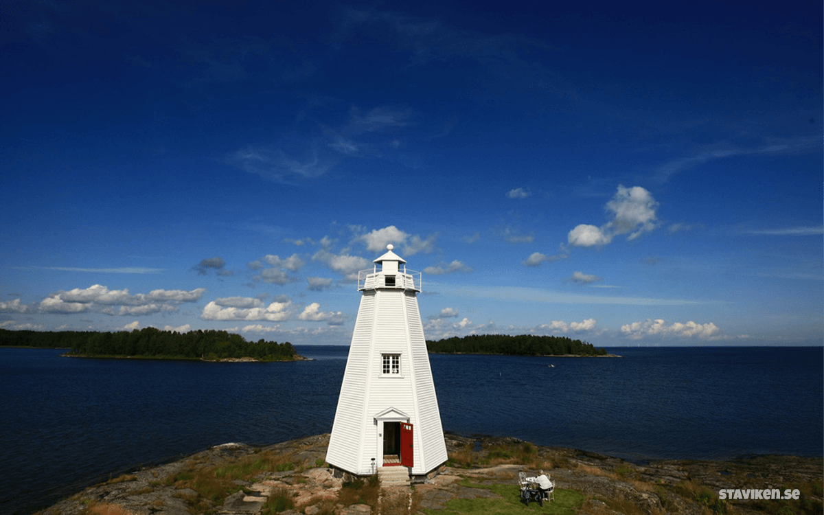 The Stavik Lighthouse Värmland, Sweden - 10 Amazing Lighthouses You Can Rent